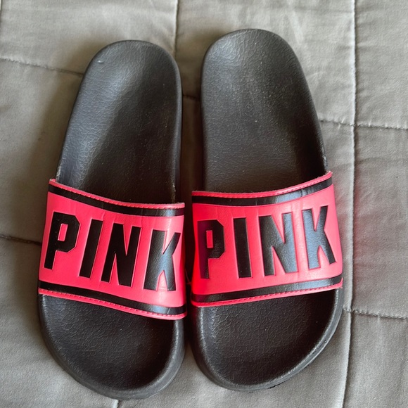 PINK Victoria's Secret Shoes - PINK Victorias Secret Slides